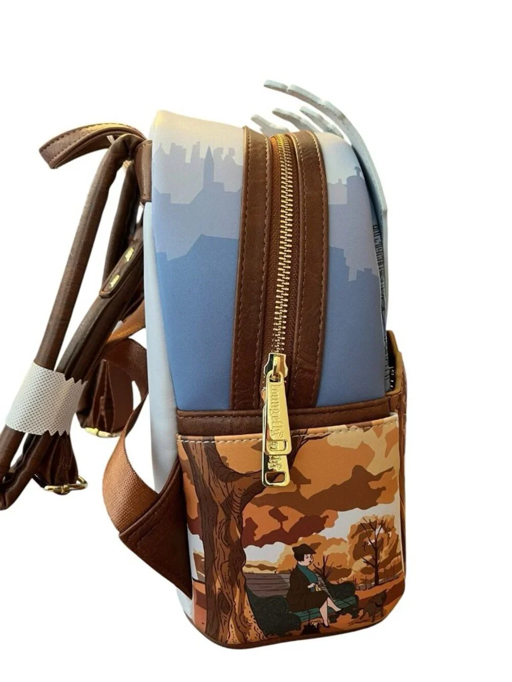 Loungefly Disney 101 Dalmatians Scene Mini Backpack Roger and Anita House NWT